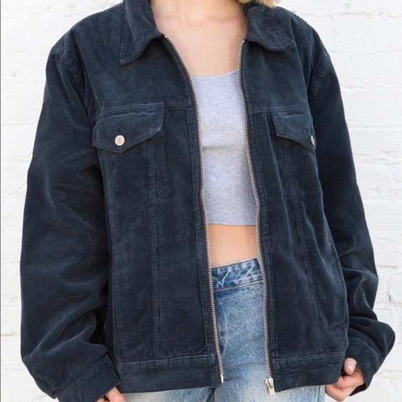 Brandy Melville Katie Corduroy Jacket 